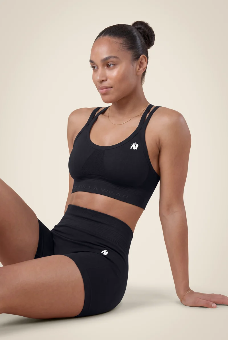 Whitney Seamless Shorts - Black