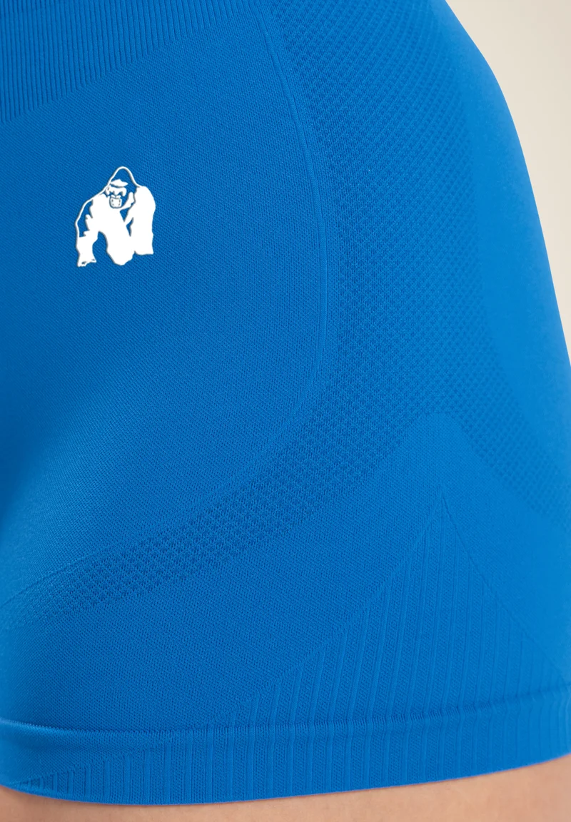 Olivia Seamless Shorts - Blue