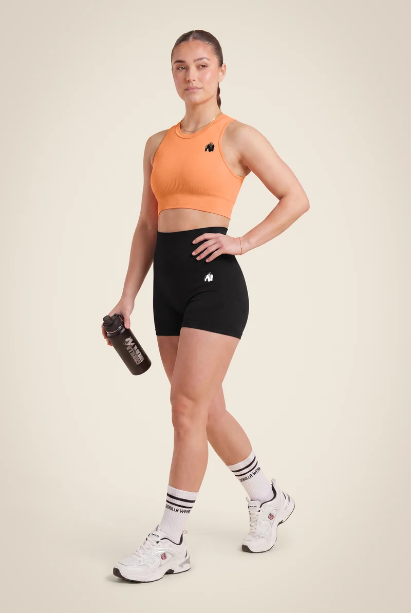 Olivia Seamless Shorts - Black