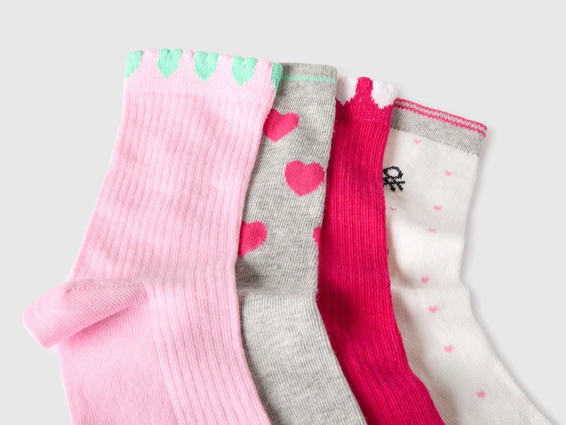 Vier Paar Frotteesocken