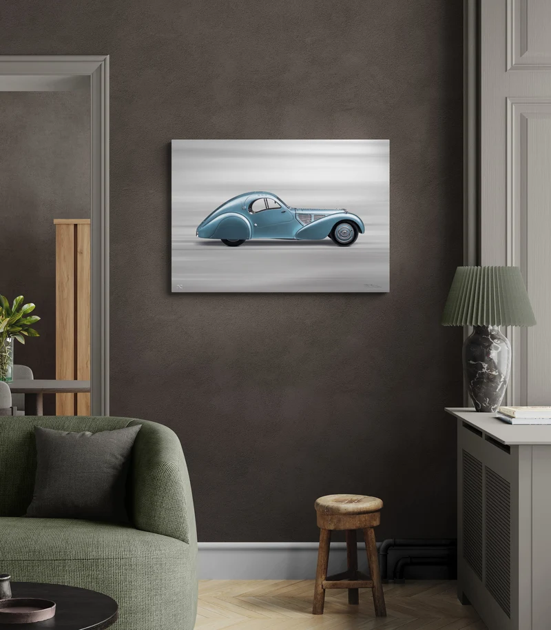 BUGATTI TYPE 57SC ATLANTIC - Side