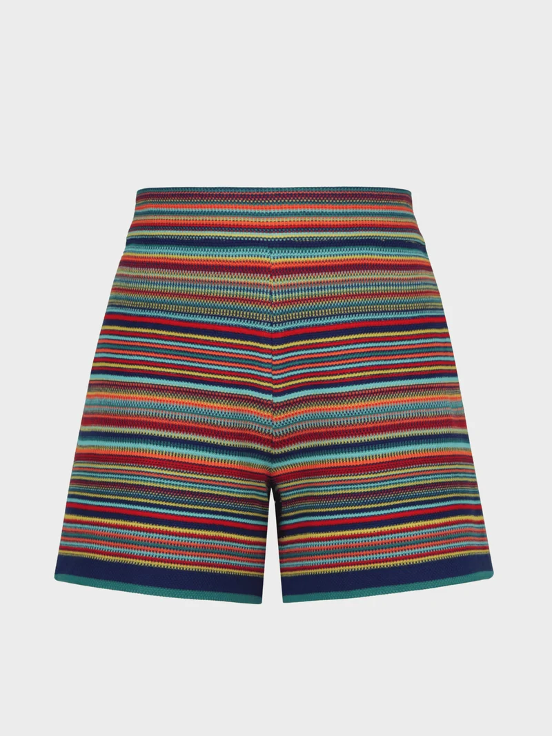 Jacquard Shorts Marine