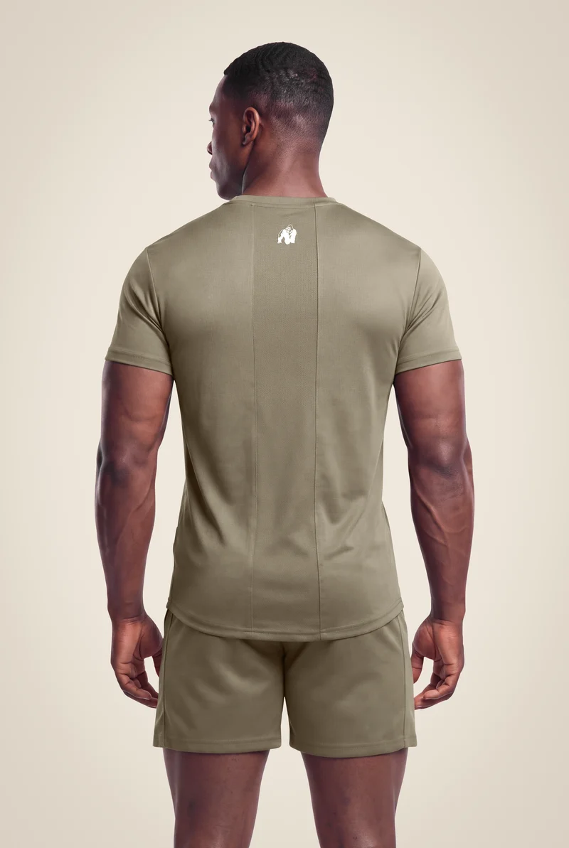Broxton T-Shirt & Shorts Set - Army Green