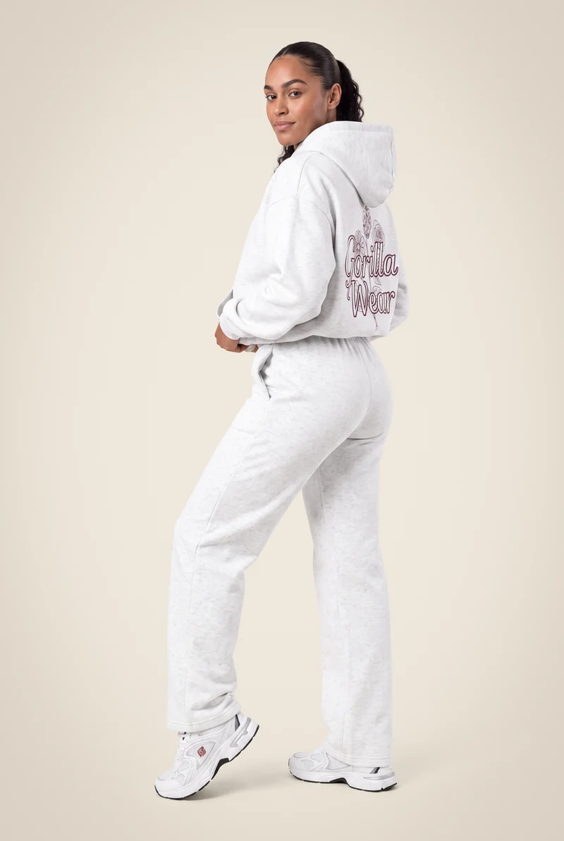 Skye Hoodie & Sweatpants Set - Light Gray