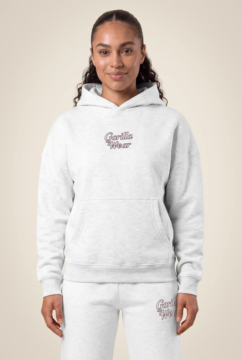 Skye Hoodie & Sweatpants Set - Light Gray