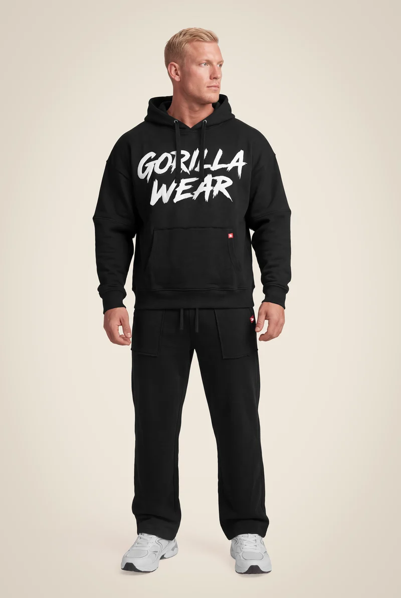 Asheville Raw Hoodie - Black