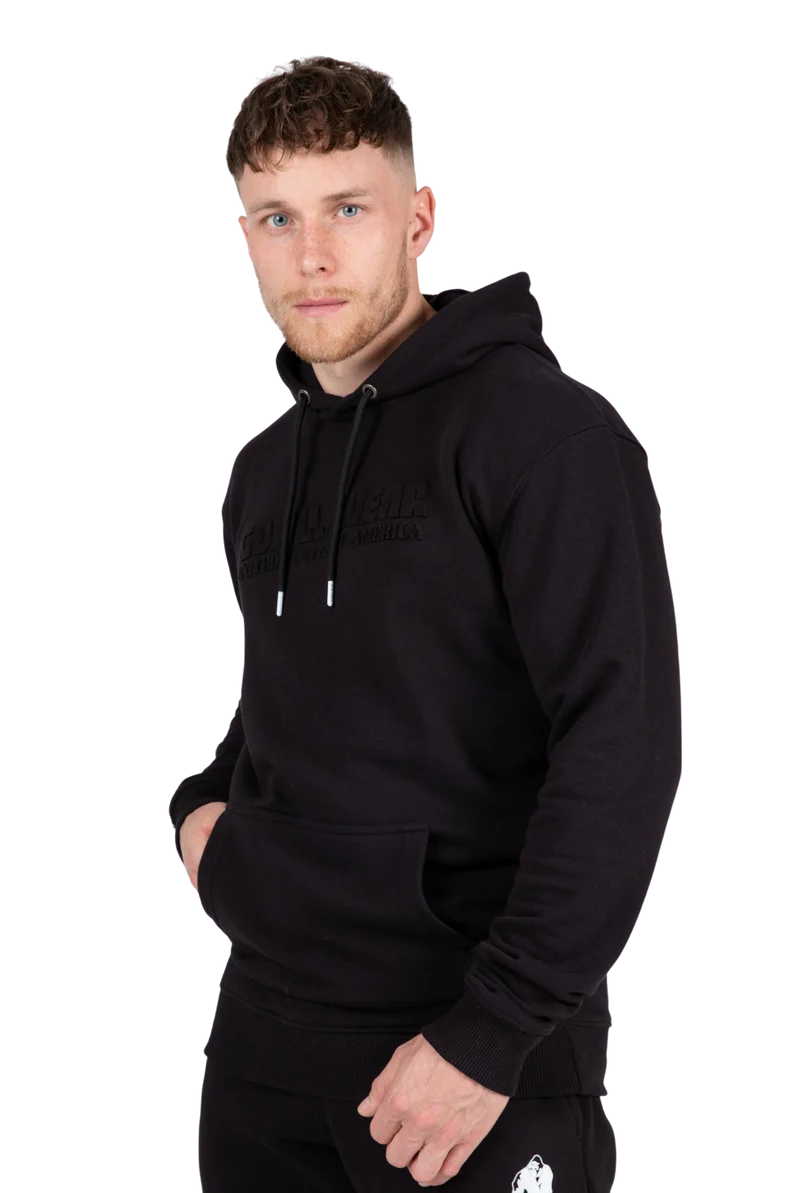 Crowley Men's Oversized Hoodie - Black