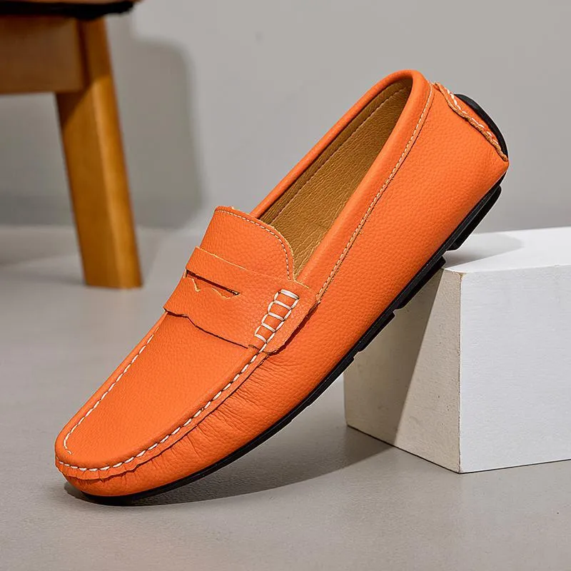 Chic Leather Loafers
