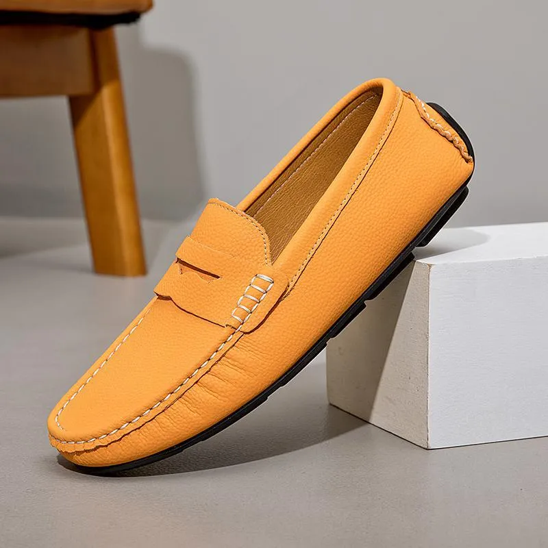Chic Leather Loafers