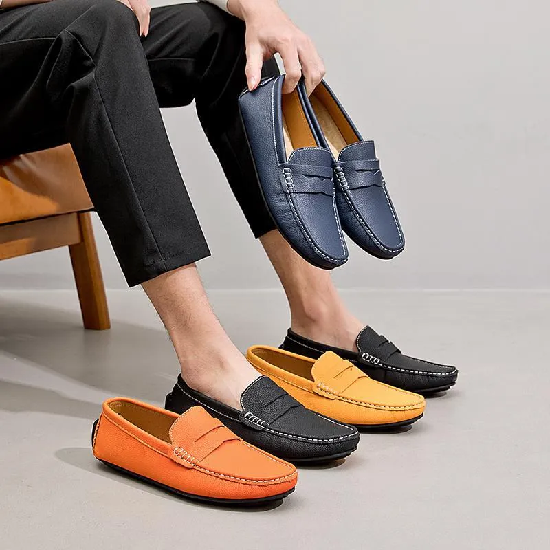 Chic Leather Loafers