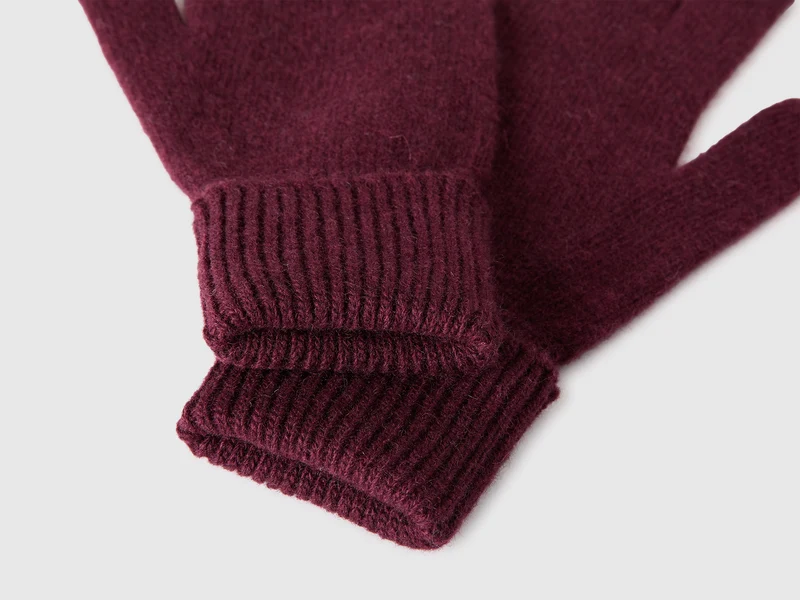Handschuhe aus 100 % Wolle