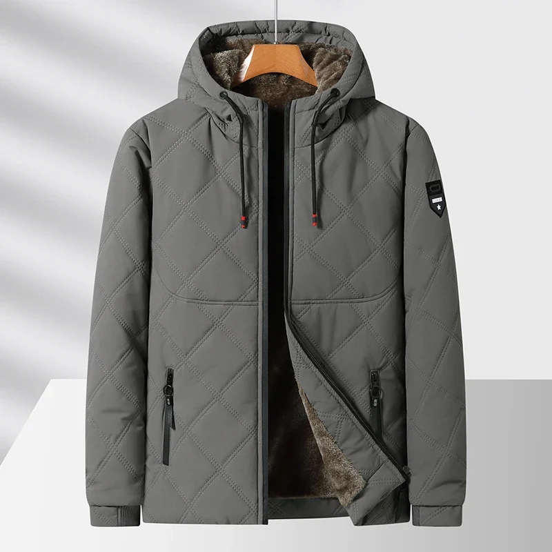 Elegant Fleece Lined Puffer Jacket