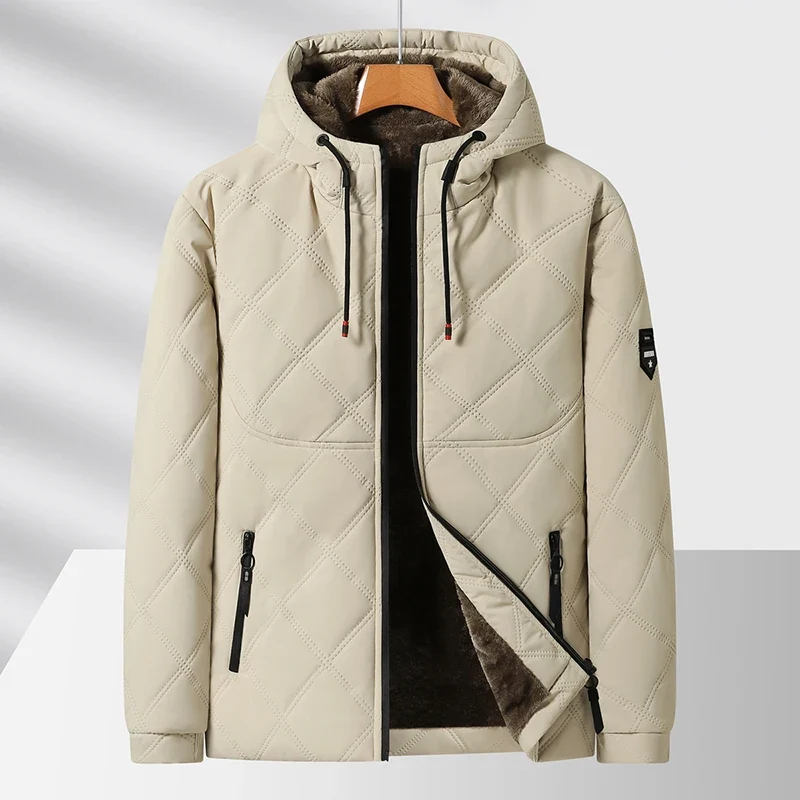 Elegant Fleece Lined Puffer Jacket