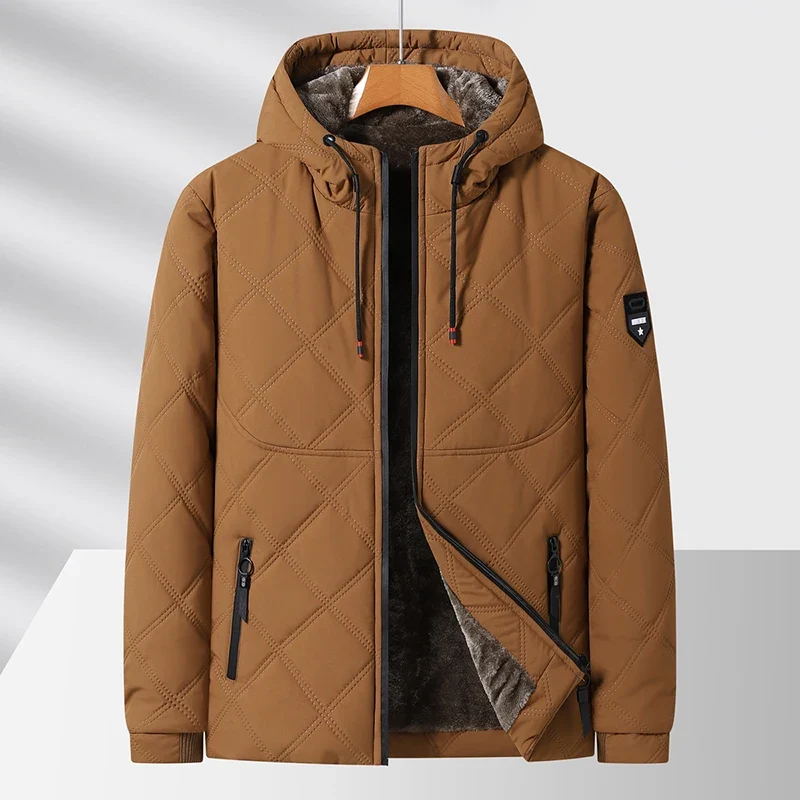 Elegant Fleece Lined Puffer Jacket