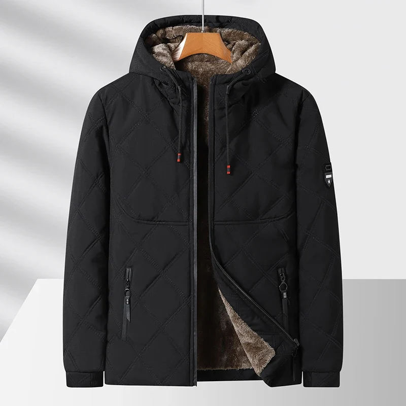 Elegant Fleece Lined Puffer Jacket