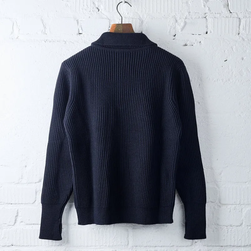 Herren Pullover | Half-Zip Pullover mit regulärer Passform für kalte Wintertage