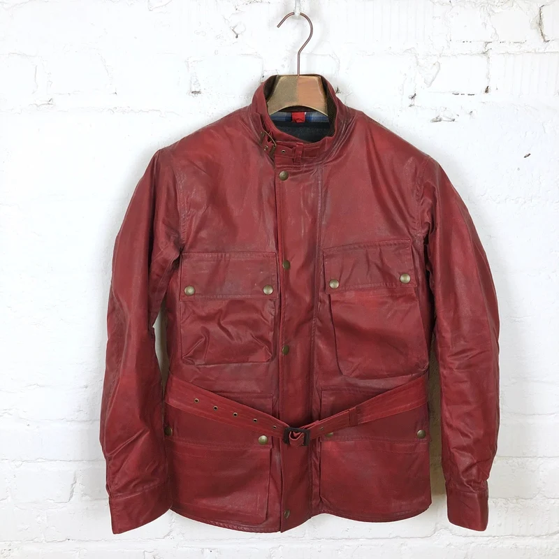 Herren Wachsjacke | BMC Jacke aus gewachstem Material im klassischen Workwear-Stil