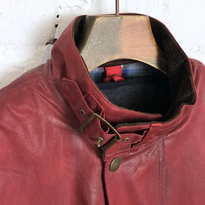 Herren Wachsjacke | BMC Jacke aus gewachstem Material im klassischen Workwear-Stil