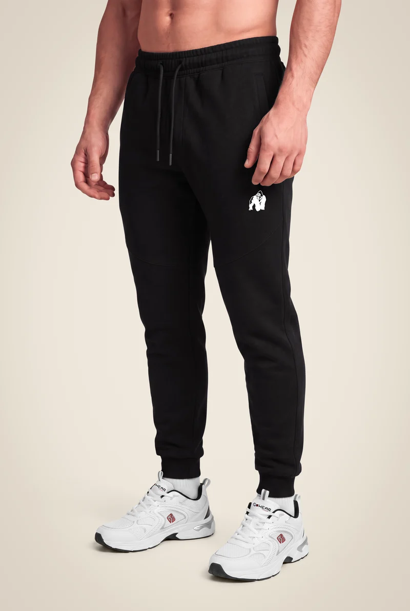 Leon Zipped Hoodie & Sweatpants Set - Black