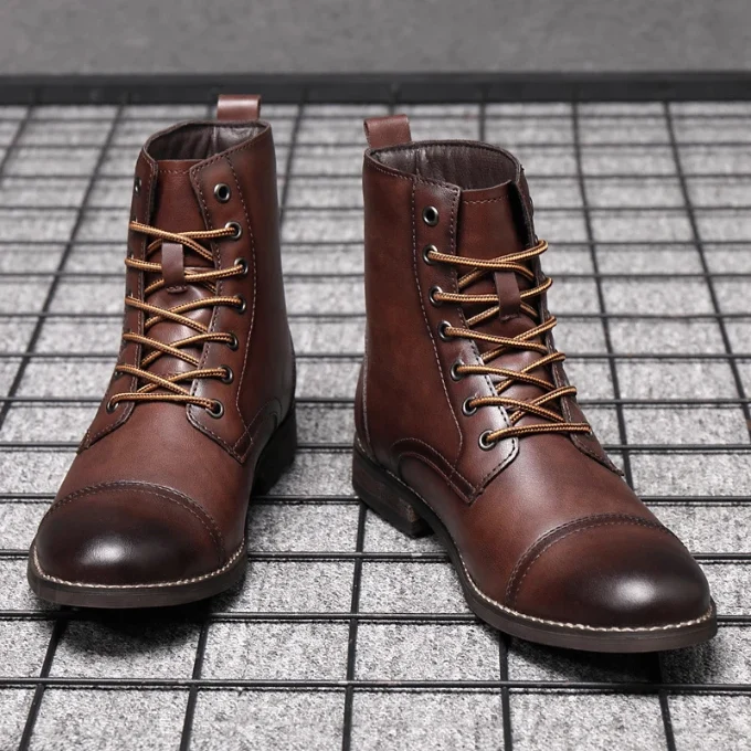 Elegant Leather Boots