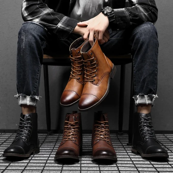 Elegant Leather Boots