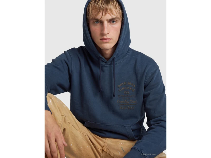 Hoodie im Vintage-Look