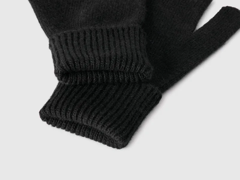 Handschuhe aus 100 % Wolle