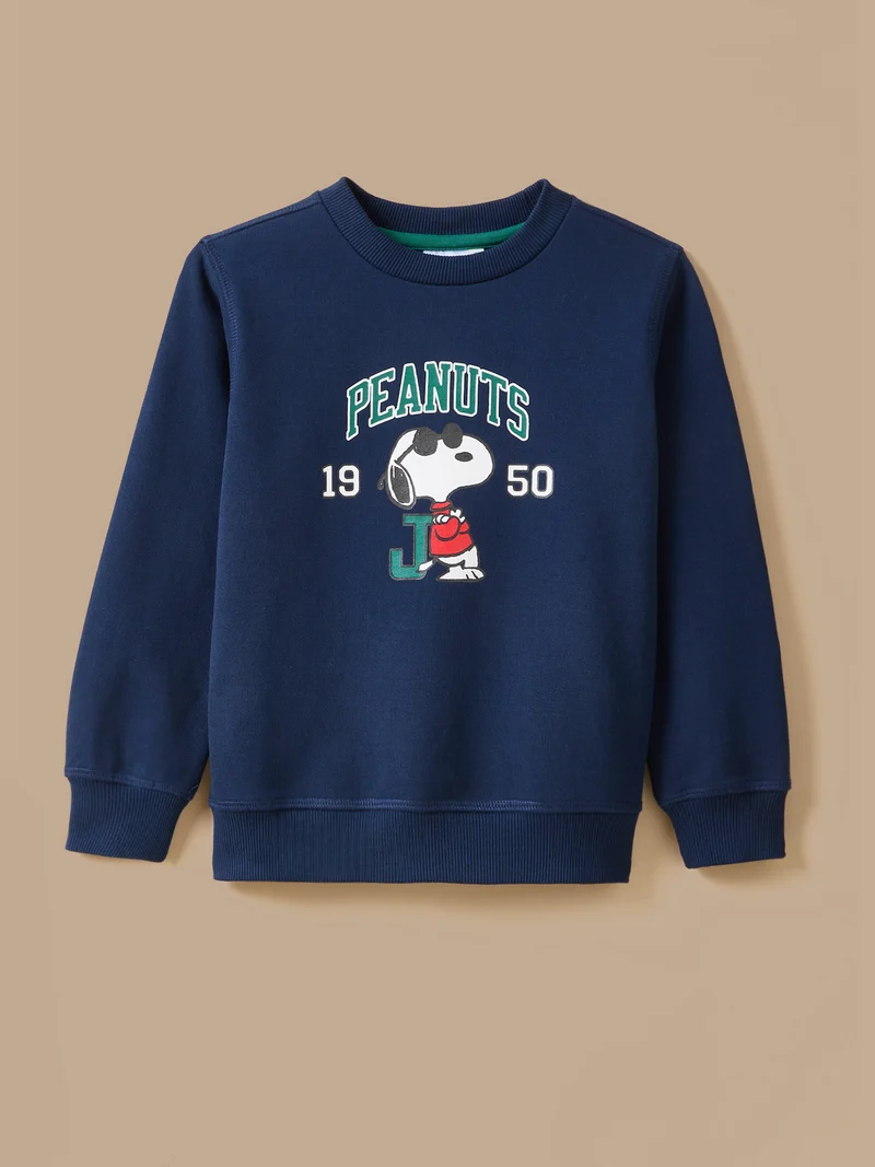 Kinder-Sweatshirt Cyrillus X PEANUTS™ – « Snoopy » Kollektion