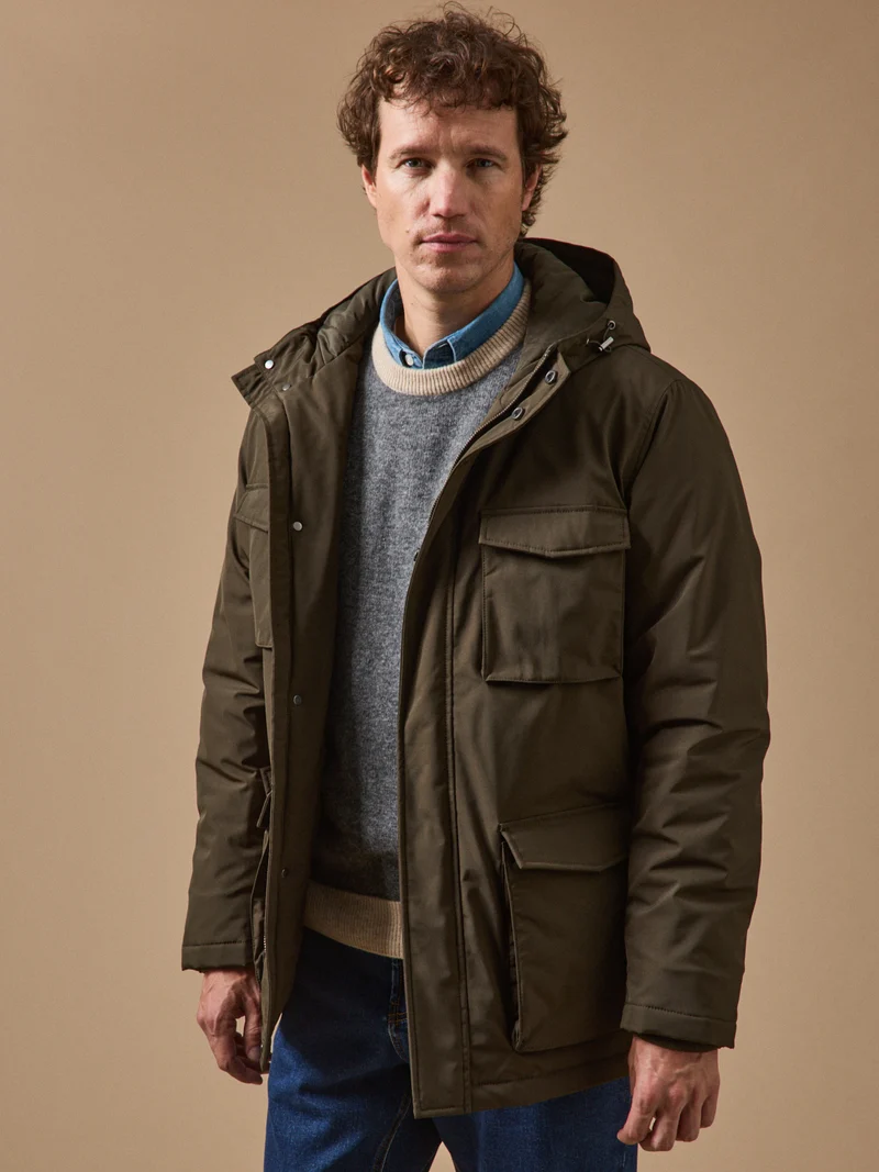 Kurzer Herren-Parka