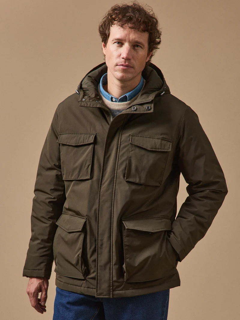 Kurzer Herren-Parka
