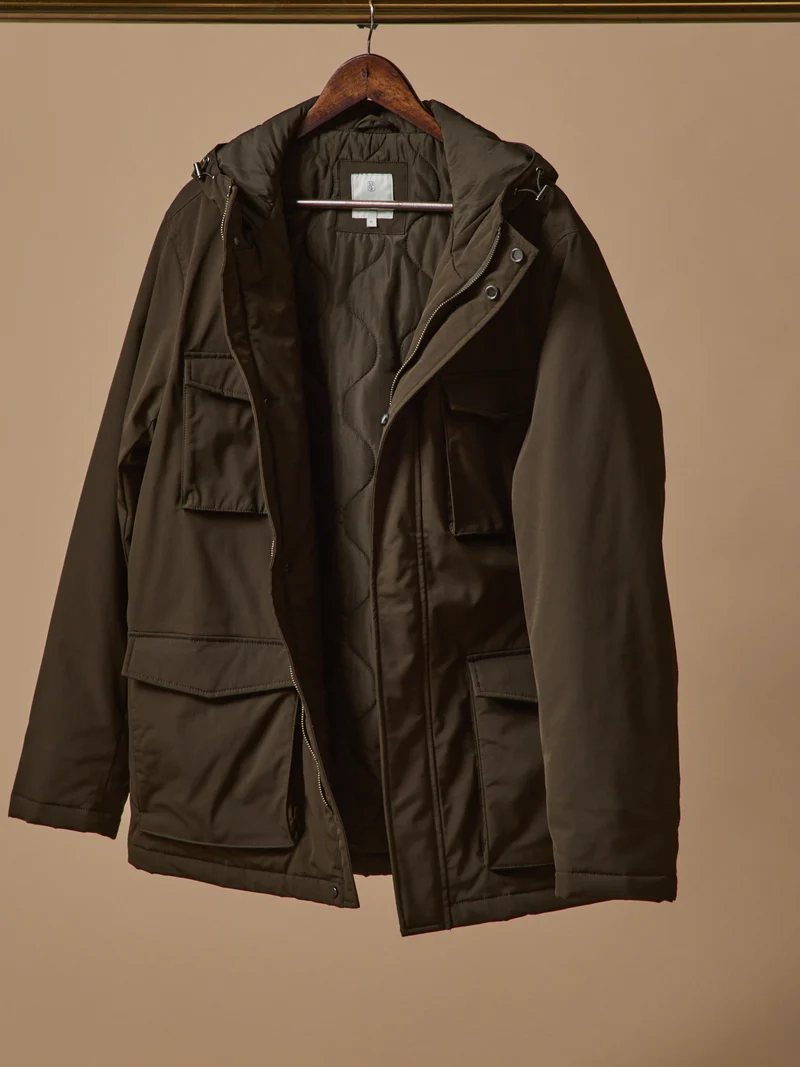 Kurzer Herren-Parka