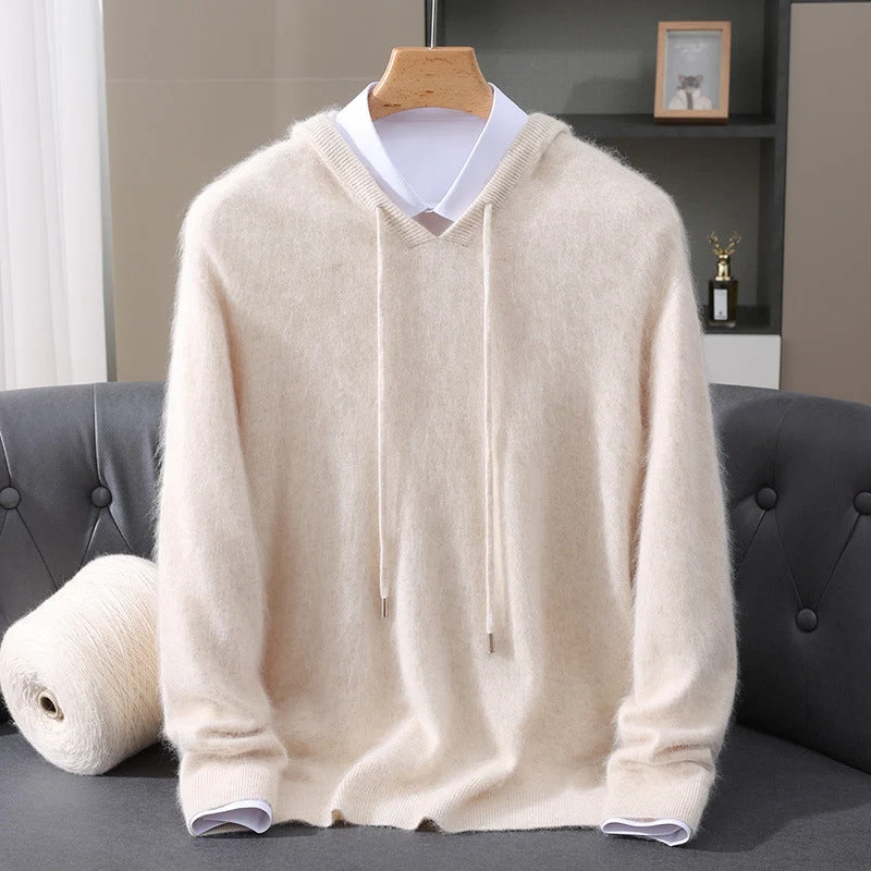 Elegant Cashmere Hoodie