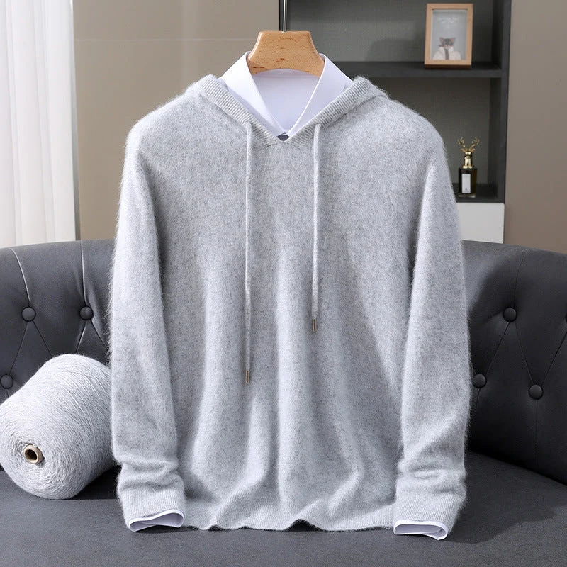 Elegant Cashmere Hoodie