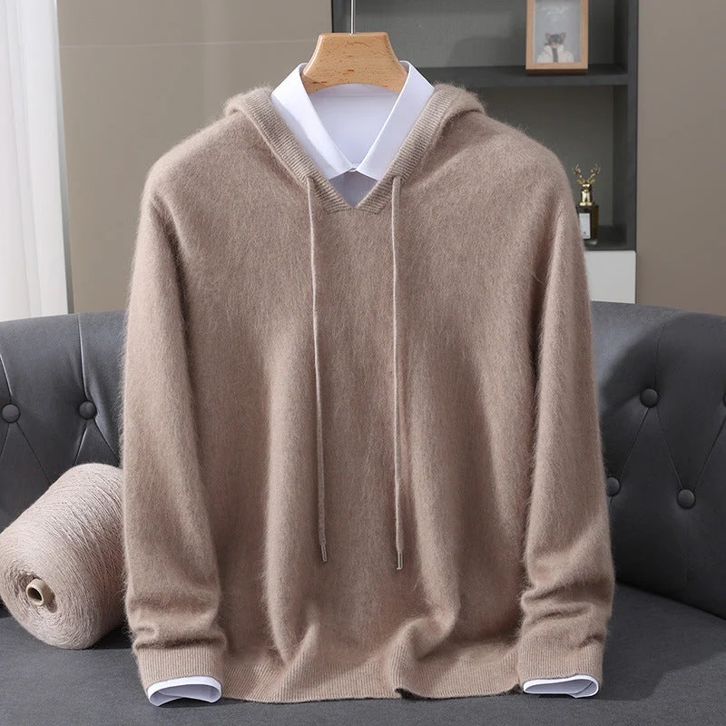 Elegant Cashmere Hoodie