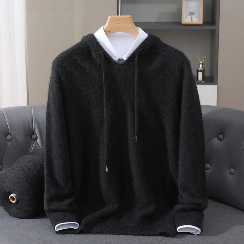 Elegant Cashmere Hoodie