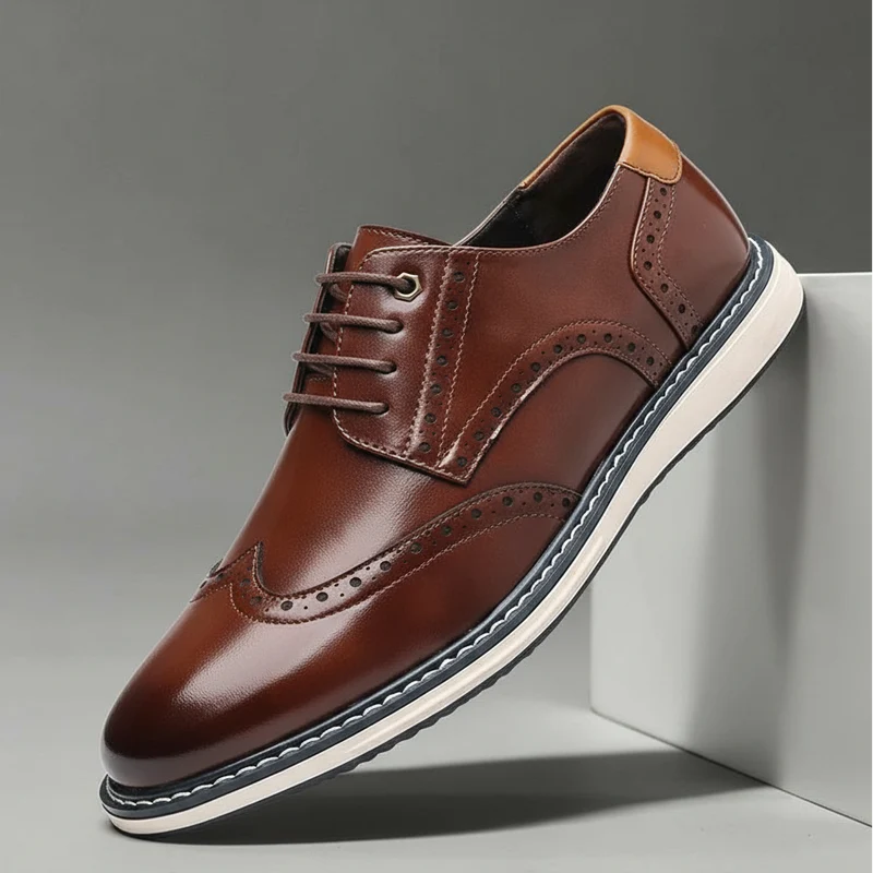 Elegant Leather Oxfords