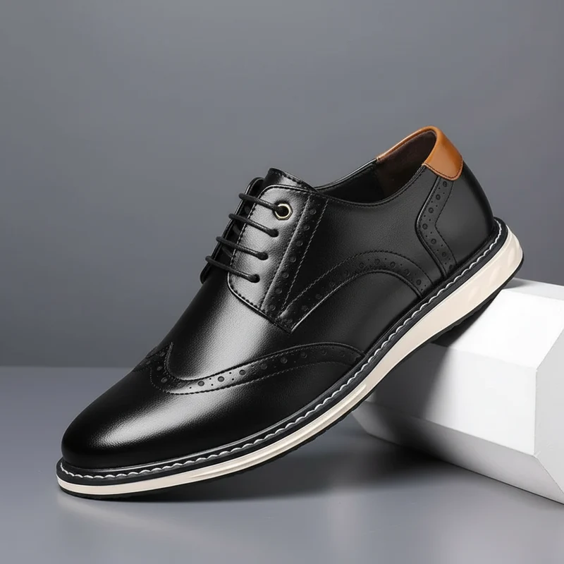 Elegant Leather Oxfords