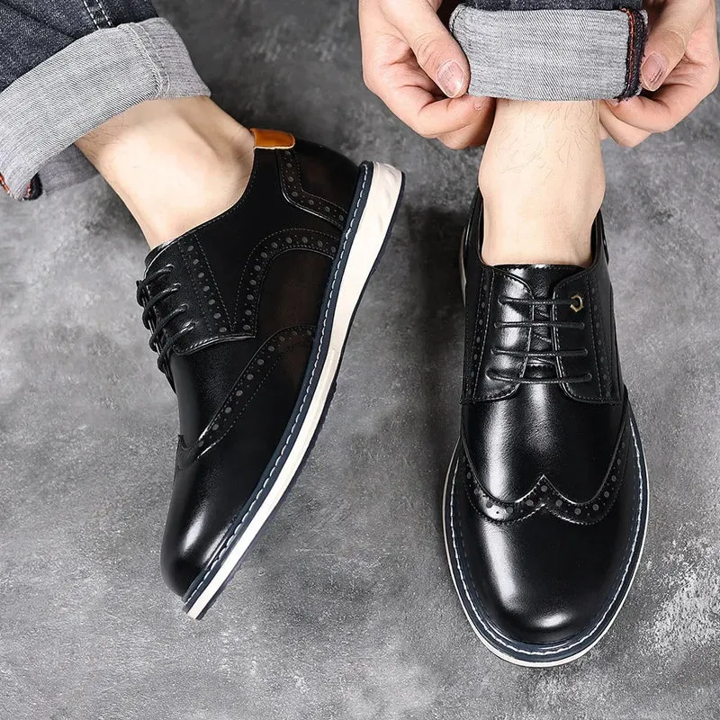 Elegant Leather Oxfords