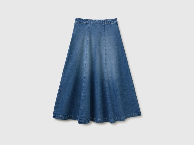 Jeans-Midirock