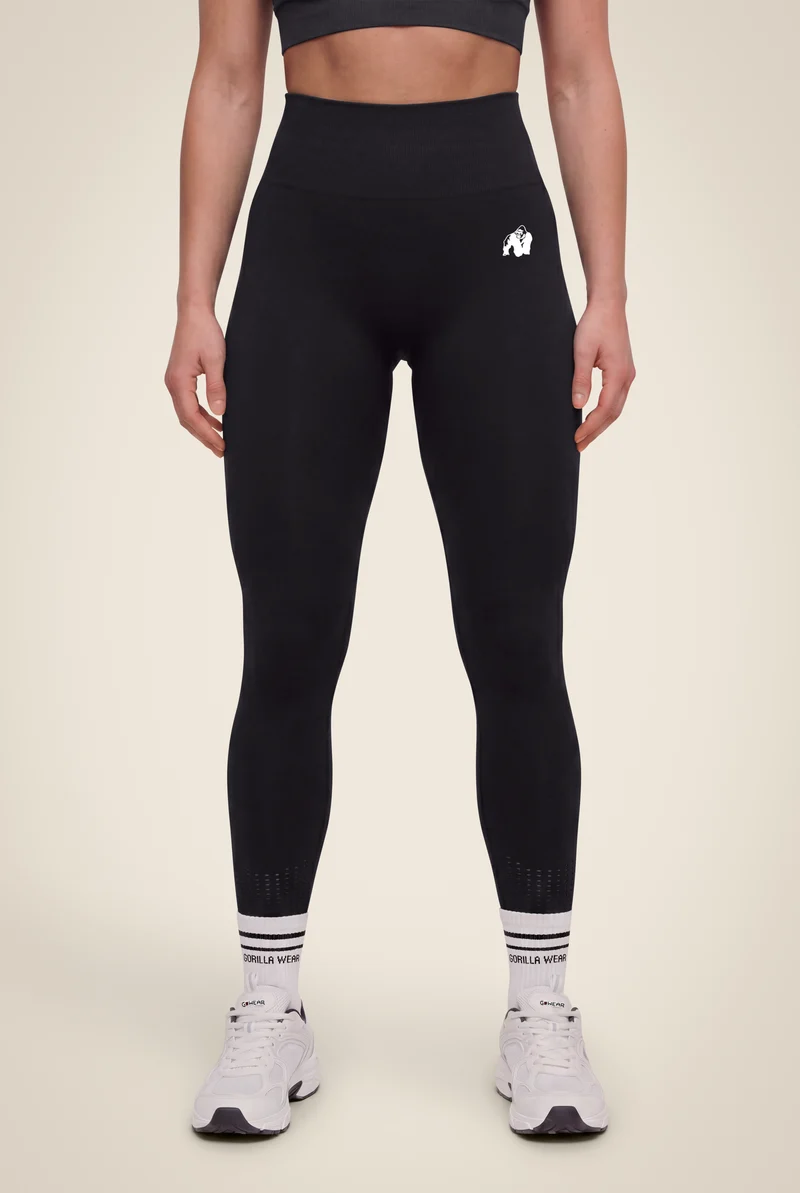 Neiro Sports Bra & Leggings Set - Black