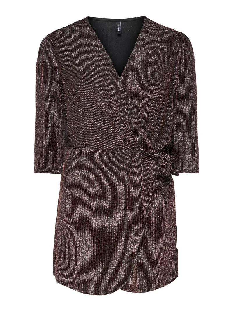 ONLCAROL GLITTER 3/4 PLAYSUIT CS JRS