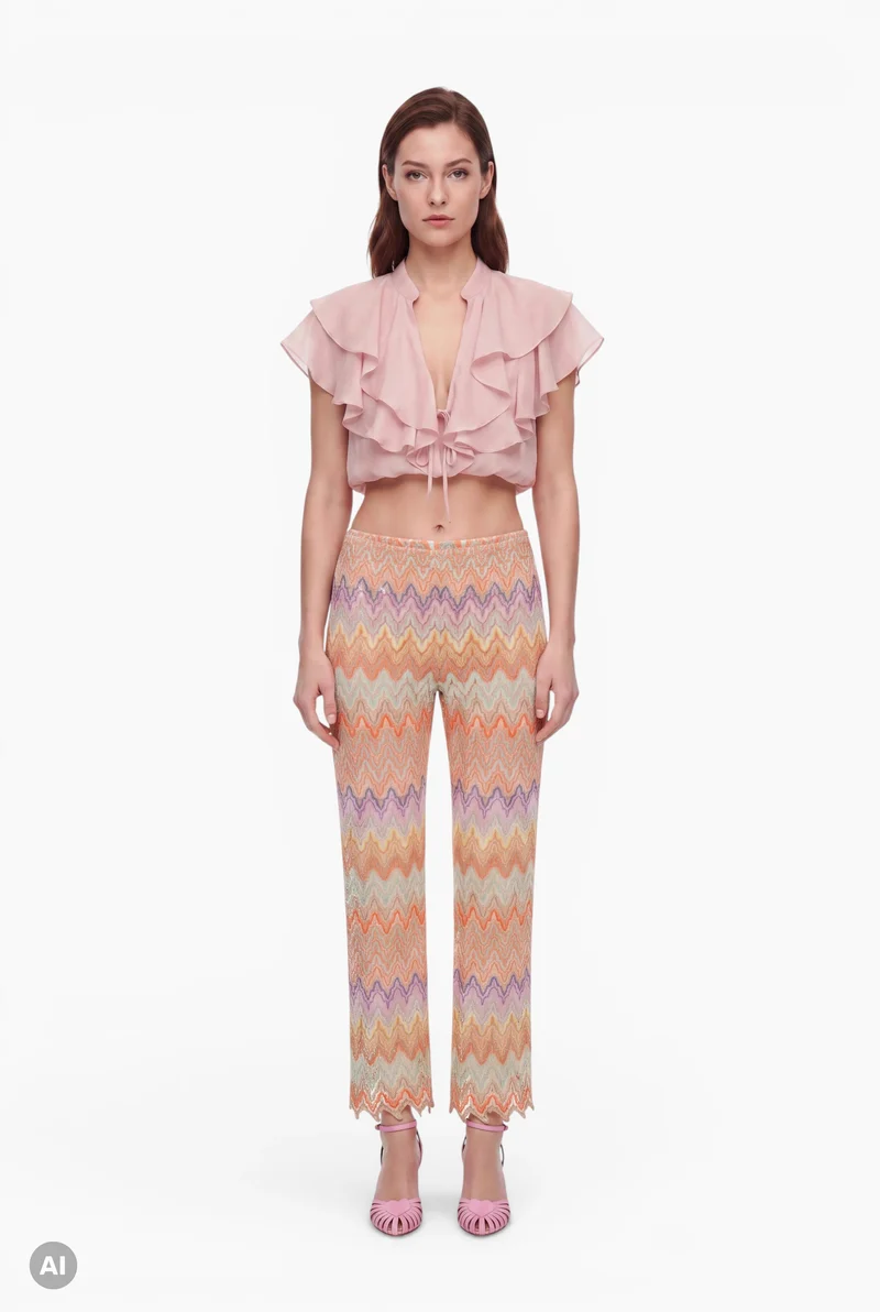 Cropped Hose Zayana