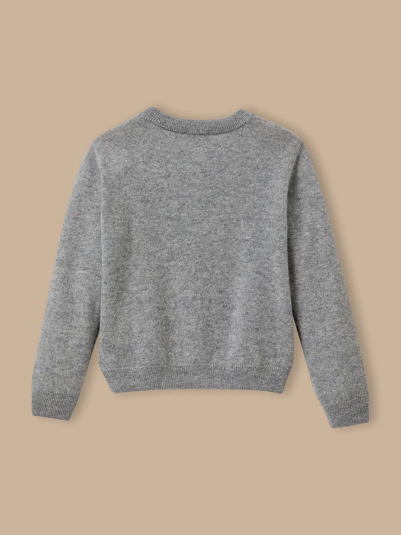 Mädchen-Cardigan aus Kaschmir