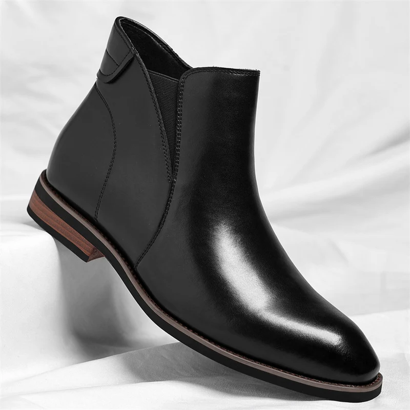 Elegant Leather Chelsea Boots