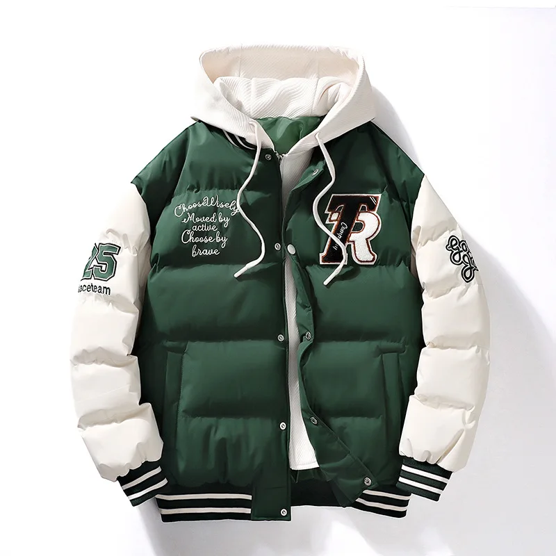 Elegant Hooded Puffer Jacket