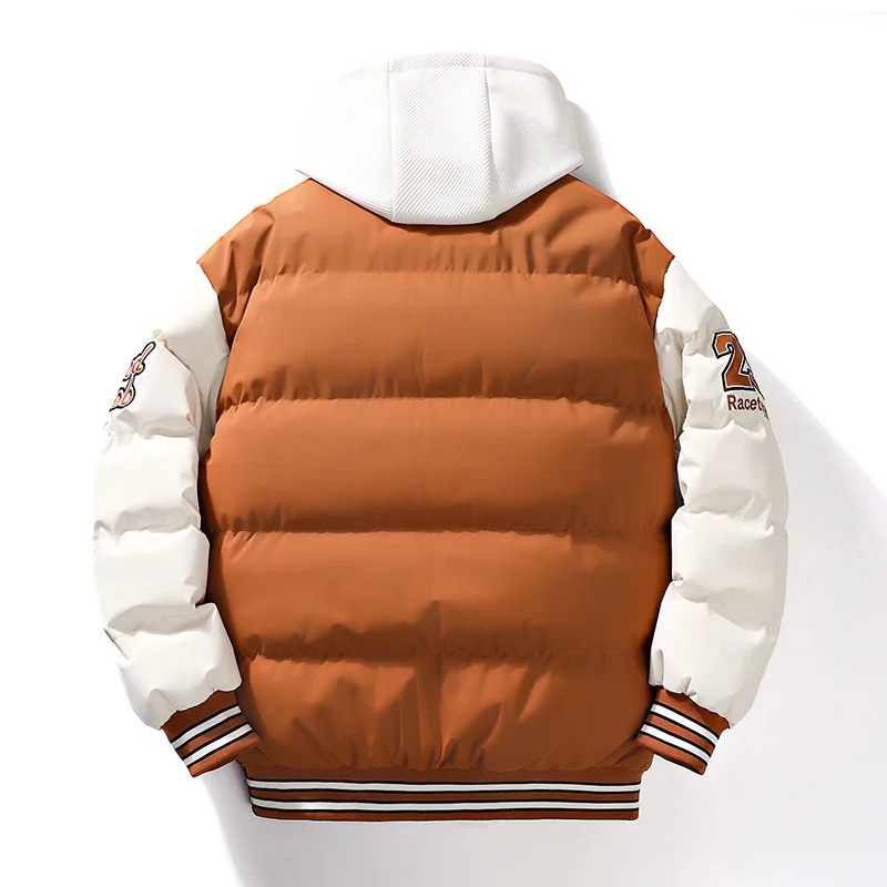 Elegant Hooded Puffer Jacket