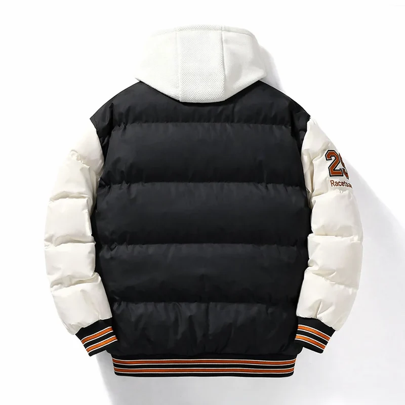 Elegant Hooded Puffer Jacket