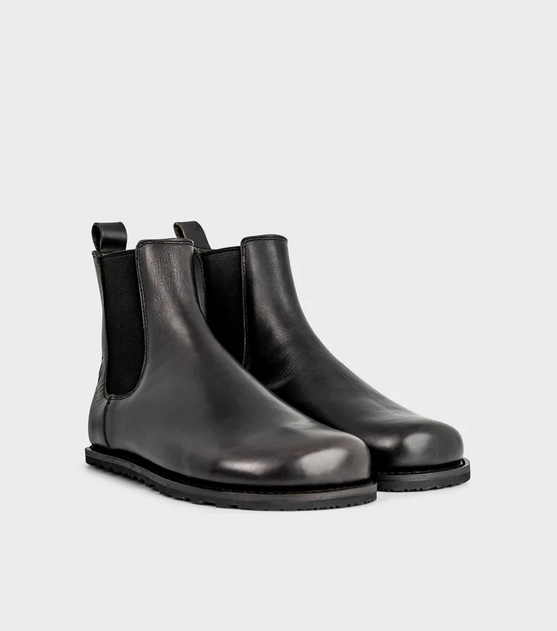 Chelsea-Stiefeletten | Barfußschuhe mit Goodyear-Rahmen und extraweiter Passform