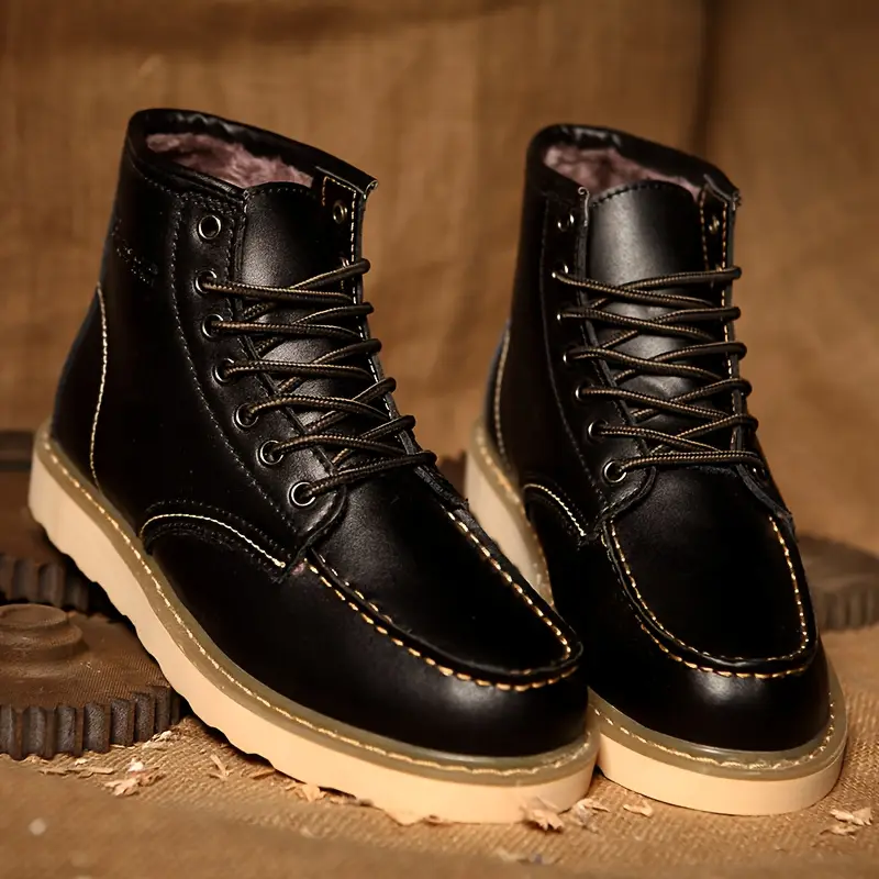 Leather Retro Boots