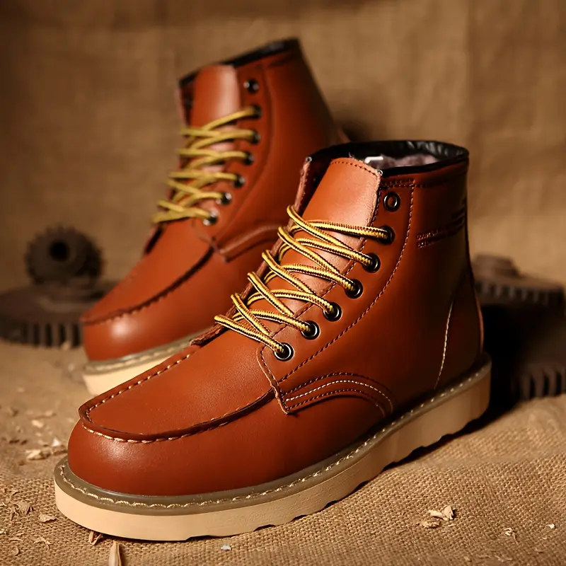Leather Retro Boots